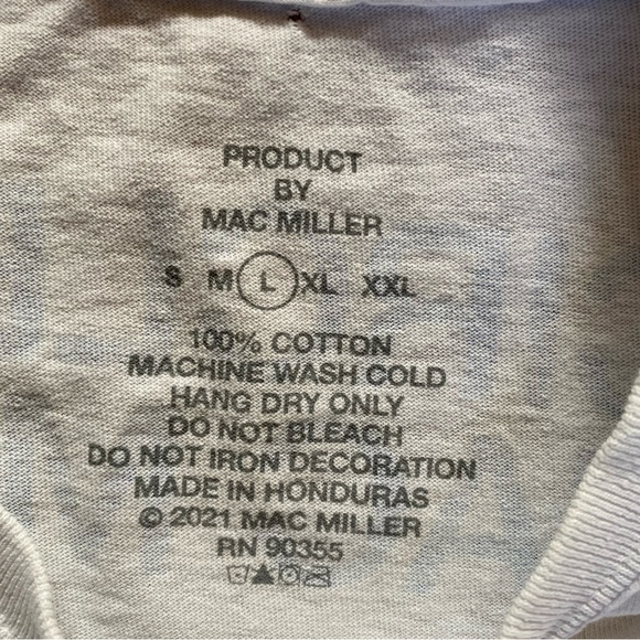 Mac Miller “Circles” Album T-Shirt - Picture 5 of 6